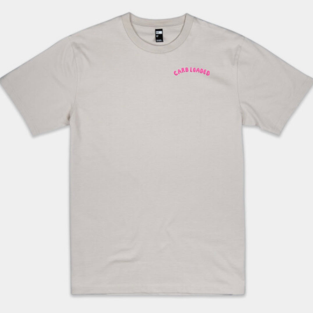 Carb loaded and questionably hydrated tee - unisex/mens fit
